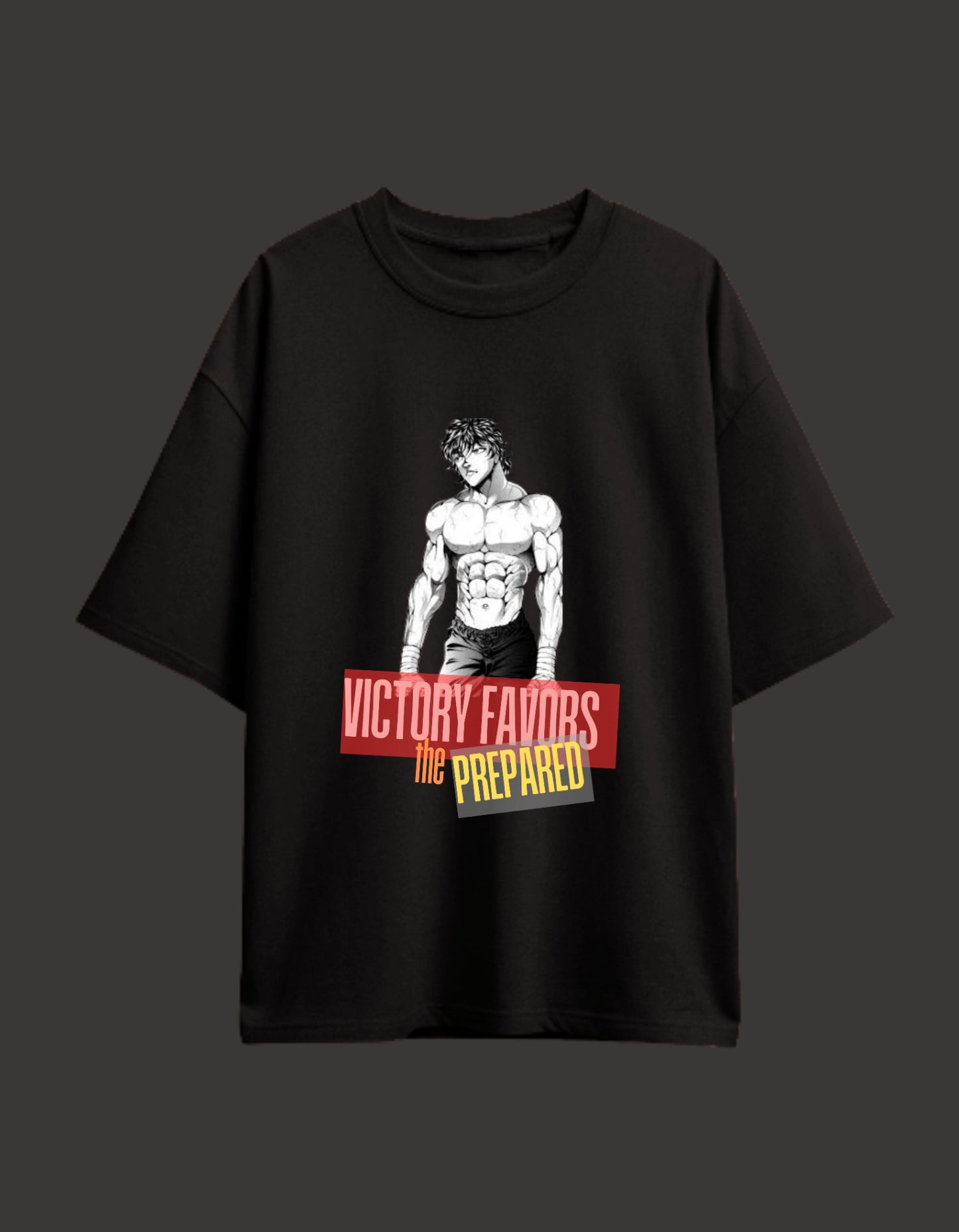 Victory Favours Prepared Unisex Oversized Classic T-Shirt