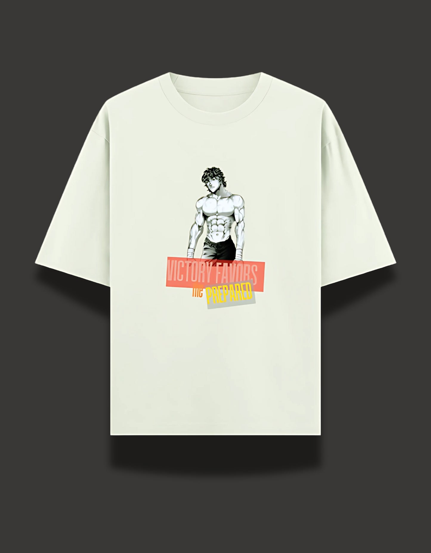 Victory Favours Prepared Unisex Oversized Classic T-Shirt