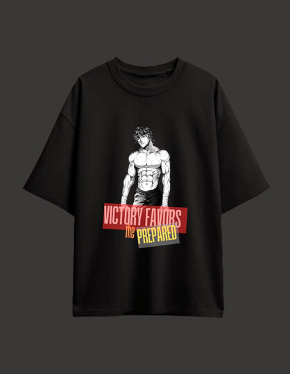 Victory Favours Prepared Unisex Oversized Classic T-Shirt