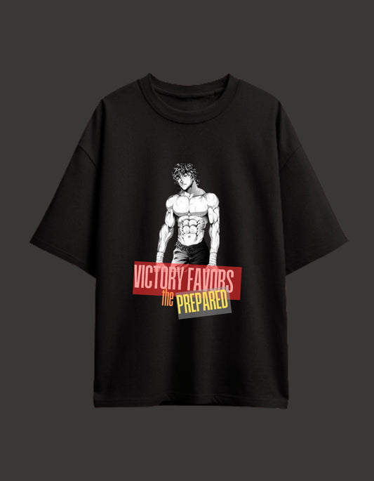 Victory Favours Prepared Unisex Oversized Classic T-Shirt