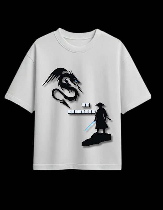 Fearless Samurai Unisex Oversized Classic T-Shirt
