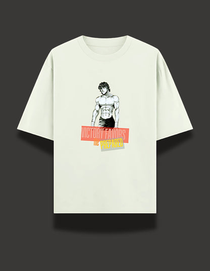 Victory Favours Prepared Unisex Oversized Classic T-Shirt