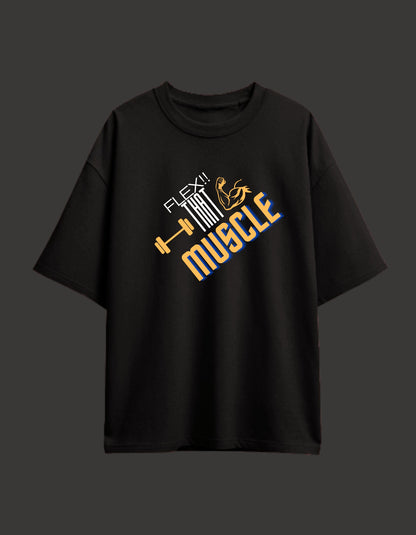 Flex To Show !! Unisex Oversized Classic T-Shirt